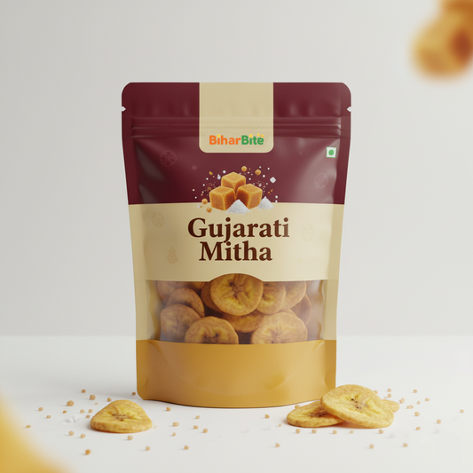 BiharBite – Gujarati Mitha Banana Chips