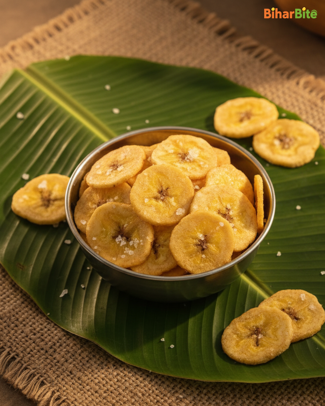 Desi Namkeen Style Banana Chips